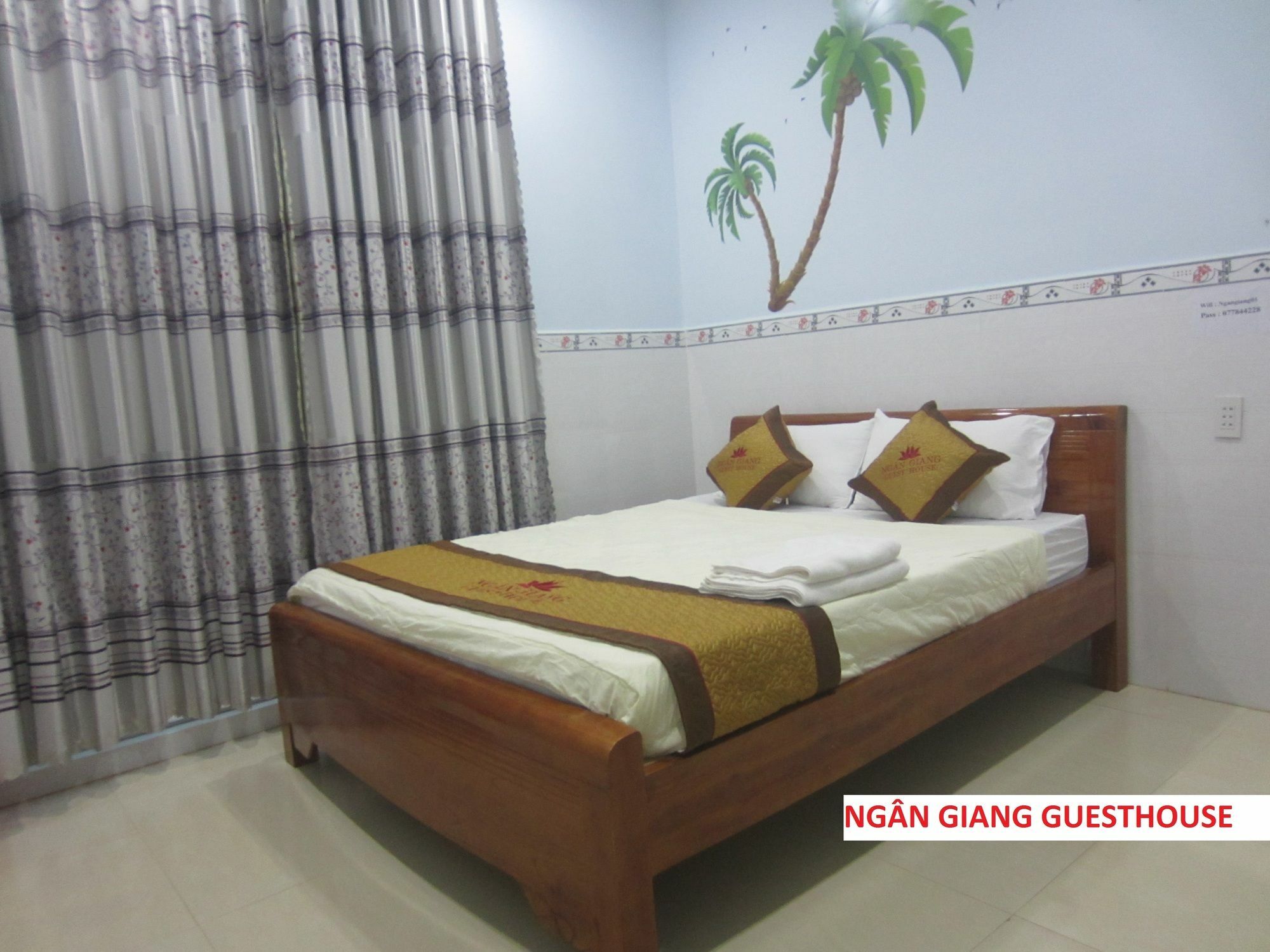 Ngan Giang Guesthouse Дуонг-Донг Экстерьер фото